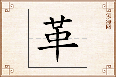 革怎么写