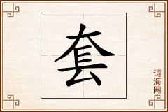套怎么写