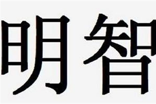 明智的意思、造句、反义词