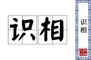 识相的意思、造句、反义词