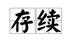 存续