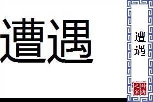 遭遇的意思、造句、近义词