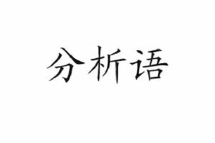 分析语